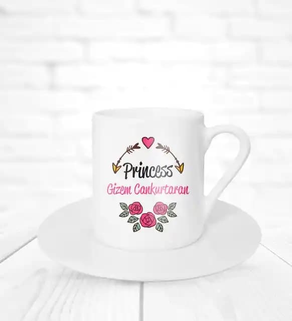 Prenses Temalı Kahve Fincanlarıyla Dekorasyonda Zarafet ve Şıklık Yaratın