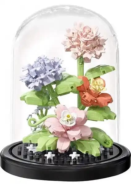 Corney Design Kendin Yap Çiçek Buketi Fanuslu Seti ile Ev Dekorasyonunu Kişiselleştirmenin Yolu