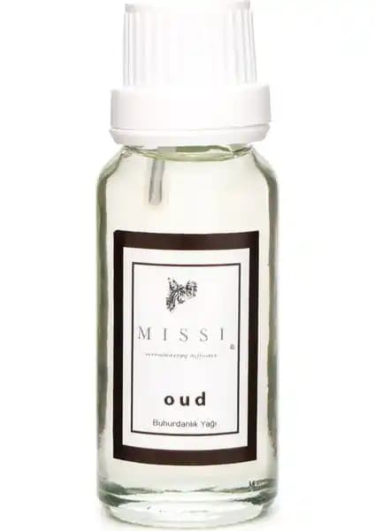 Missi 20 ml Oud Buhurdanlık Esansı Odunsu ve Ferah Kokular İçin Uygun Bir Seçenek