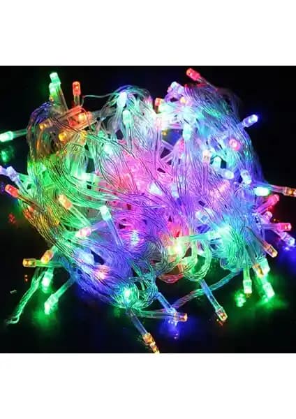 Pratik 100 Ledli 8 Fonksiyonlu Dekor Lambası ile Çok Renkli ve Çok Yönlü Aydınlatma Çözümü