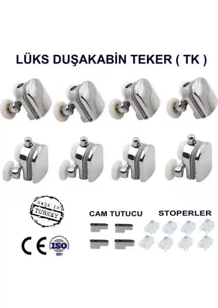 Ayrıntıshop Duşakabin Tekerleği Lüks Takım Seti: Modern ve Dayanıklı Banyo Aksesuarları