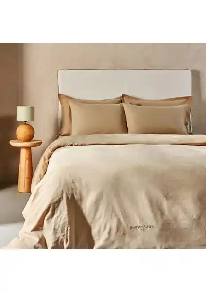 Maria Claire Marie Claire Ceneva Keten Tek Kişilik Nevresim Takımı Şıklık ve Konforun Birleşimi