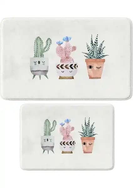 Monnhein Mikrofiber 2'li Banyo Paspası Güvenli ve Şık Tasarımıyla Dekorasyonunu Tamamlar