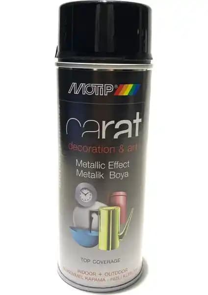 Motip Carat Metalik Siyah ve Parlak Kırmızı Sprey Boya Karşılaştırması
