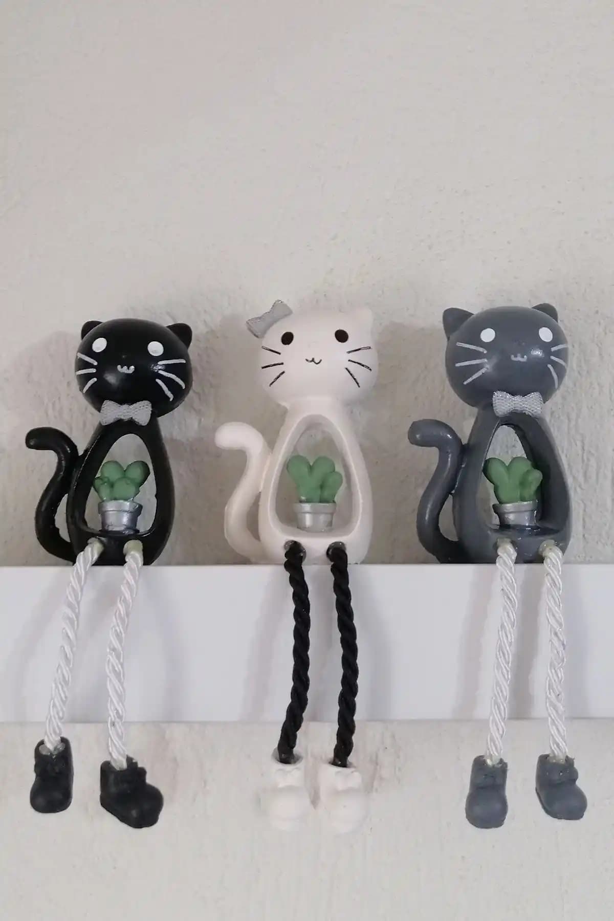 GrimsiKedi Biblo Ayakları: Şık ve Modern 3'lü Set