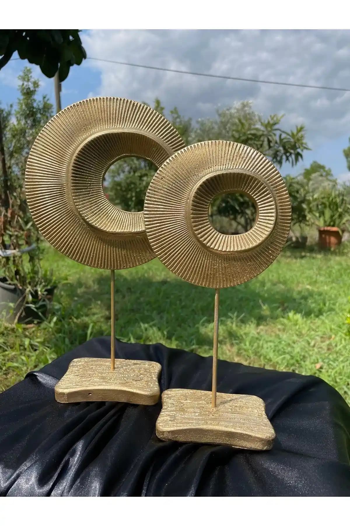 Migasan2'li Şık Dekoratif Halka ile Modern Ev Dekorasyonu