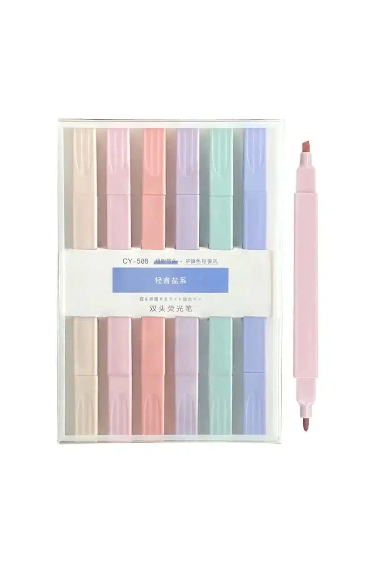 2025'te Sanatın Zirvesi: ART PROFFESİONAL Çift Uçlu Fosforlu Kalem Seti