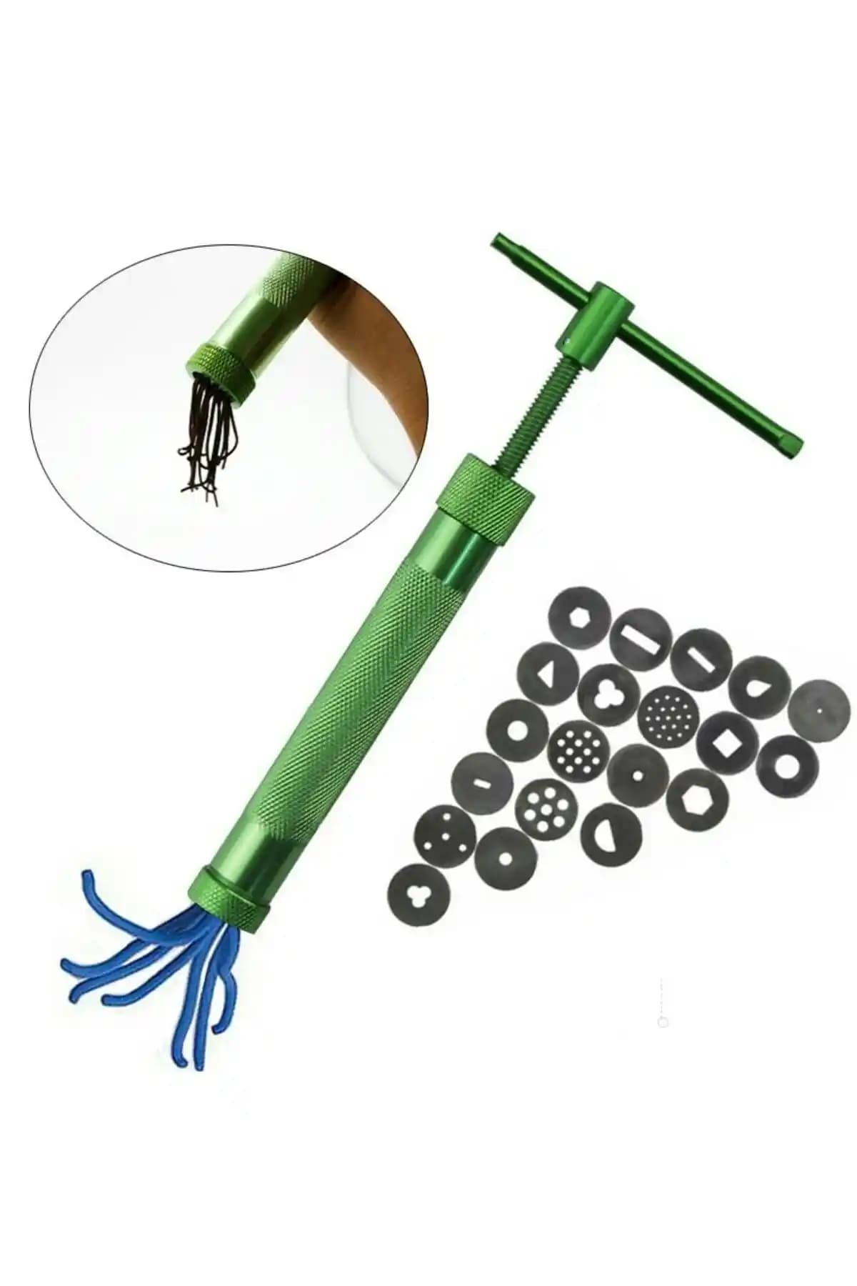 Artzone Profesyonel Kil Tabancası: Çoklu Uç Seçenekleriyle Şekil Verme Aracı