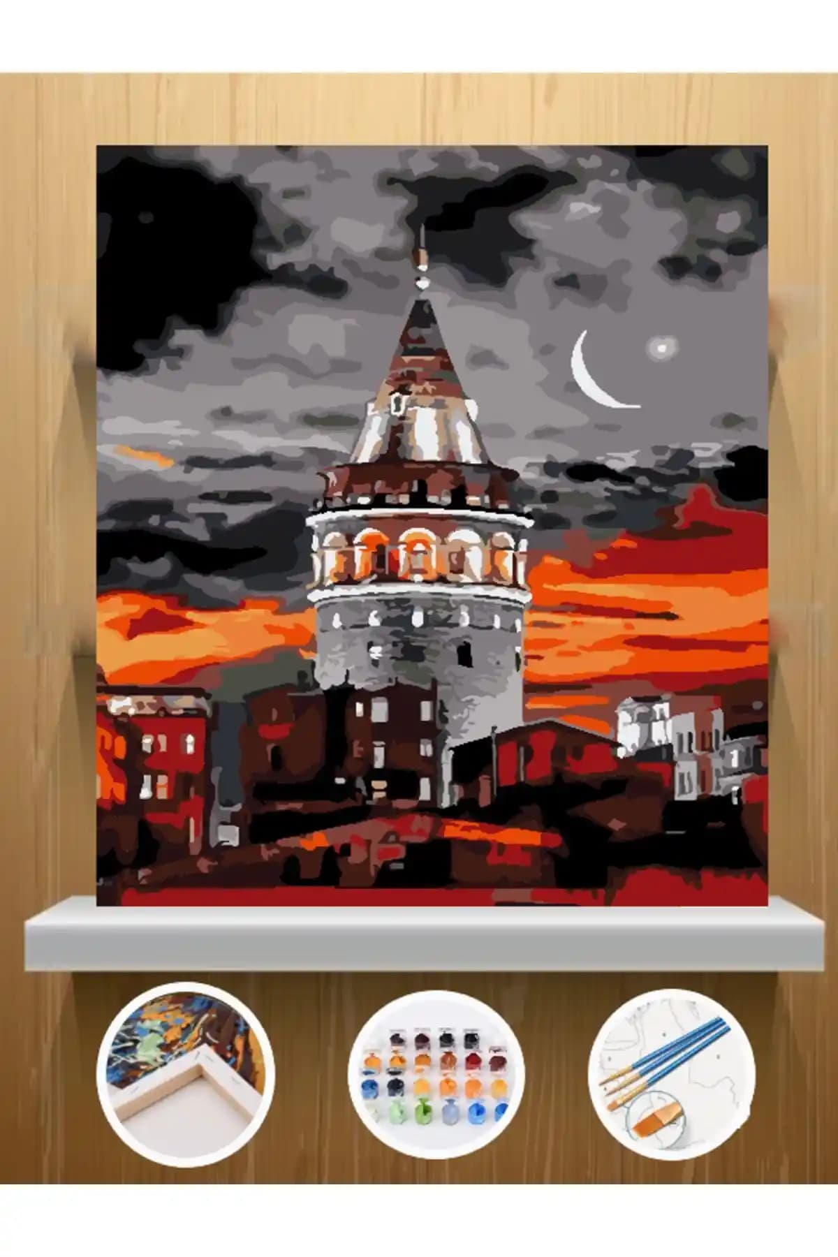 2025'te CNS Hobby Tuval Sayılarla Boyama Seti ile Yaratıcılığınızı Keşfedin