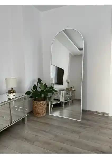 2025'te Evinizi Baştan Yaratacak Effe Yapı Beyaz Metal Boy Aynası