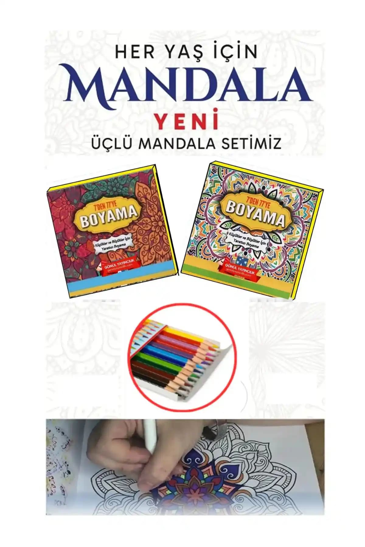 Mandala Boyama Setleri Karşılaştırması: Gönül Yayıncılık ve Pembe Pasaj Ürünleri İncelemesi
