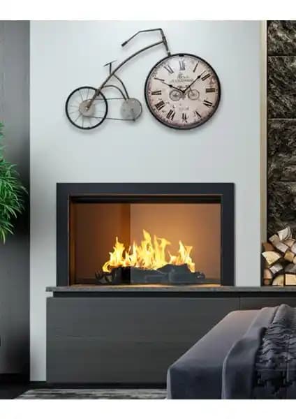 Neomi Premium Dekoratif Metal Duvar Saati Sınırlı Seri Modern Dekorasyon Parçası