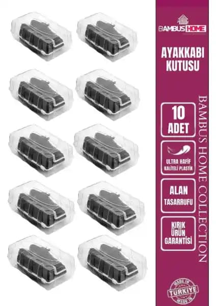 Ayakkabı Düzenleme İçin Bambus Home ve Mim Life Şeffaf Kutuların Karşılaştırması