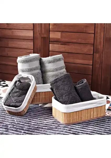 Decostyle Bambu 3'lü Sepet ve English Home Gina Bambu Sepet Karşılaştırması