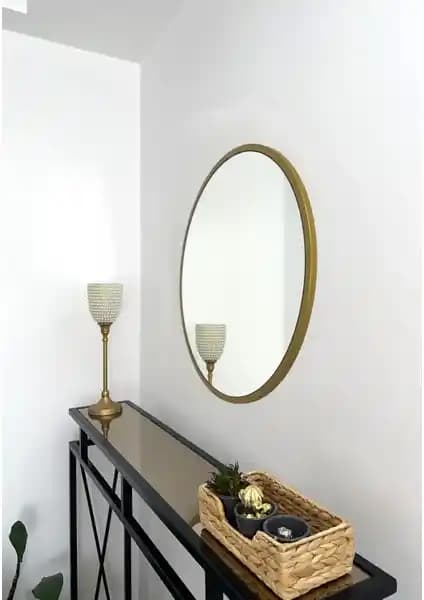 Effe Yapı Dekor Yuvarlak Aynalar Karşılaştırması: Altın ve Siyah Metal Çerçeve Seçenekleri