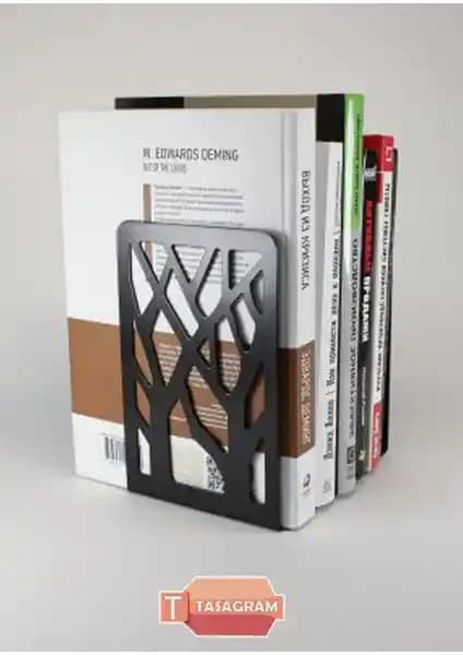 Tasagram Metal Kitap Desteği Karşılaştırması: Ağaç Desenli ve Yazılı Modeller