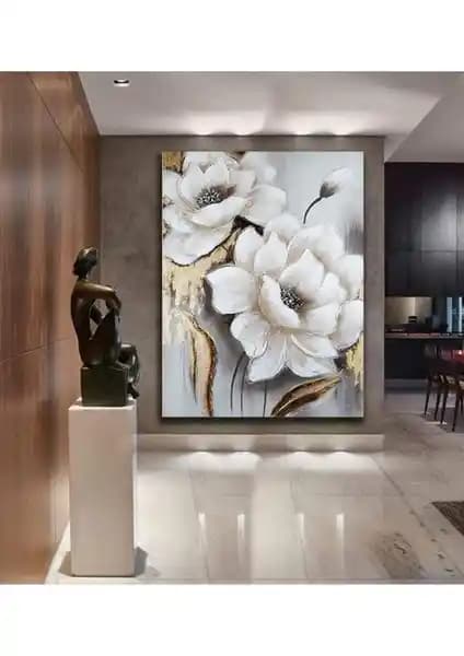 Trade Ays Modern ve Siyah Çiçekler Kanvas Tablo Karşılaştırması