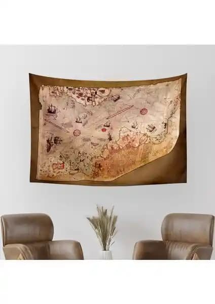 Vagonik Duvar Örtüsü Halıları Karşılaştırması: Piri Reis ve Yüzüklerin Efendisi Tasarımları